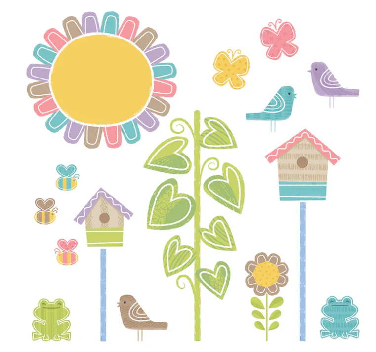 Good to Grow Rainbow Garden Bulletin Board Set - Image 2