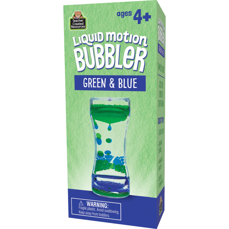 Green and Blue Liquid Motion Bubbler - Image 3
