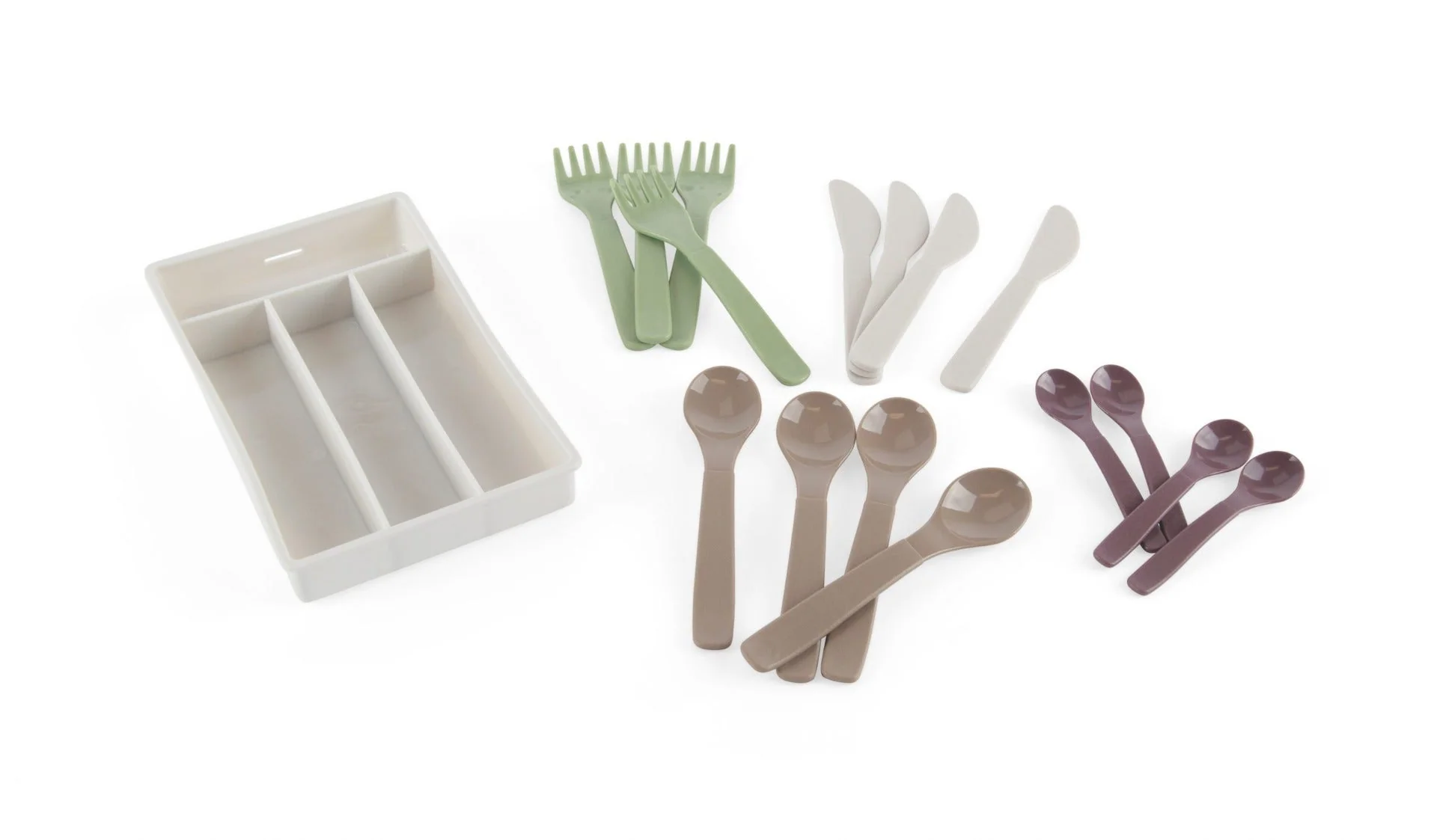 Green Garden Cutlery Set 17 pcs - Image 2