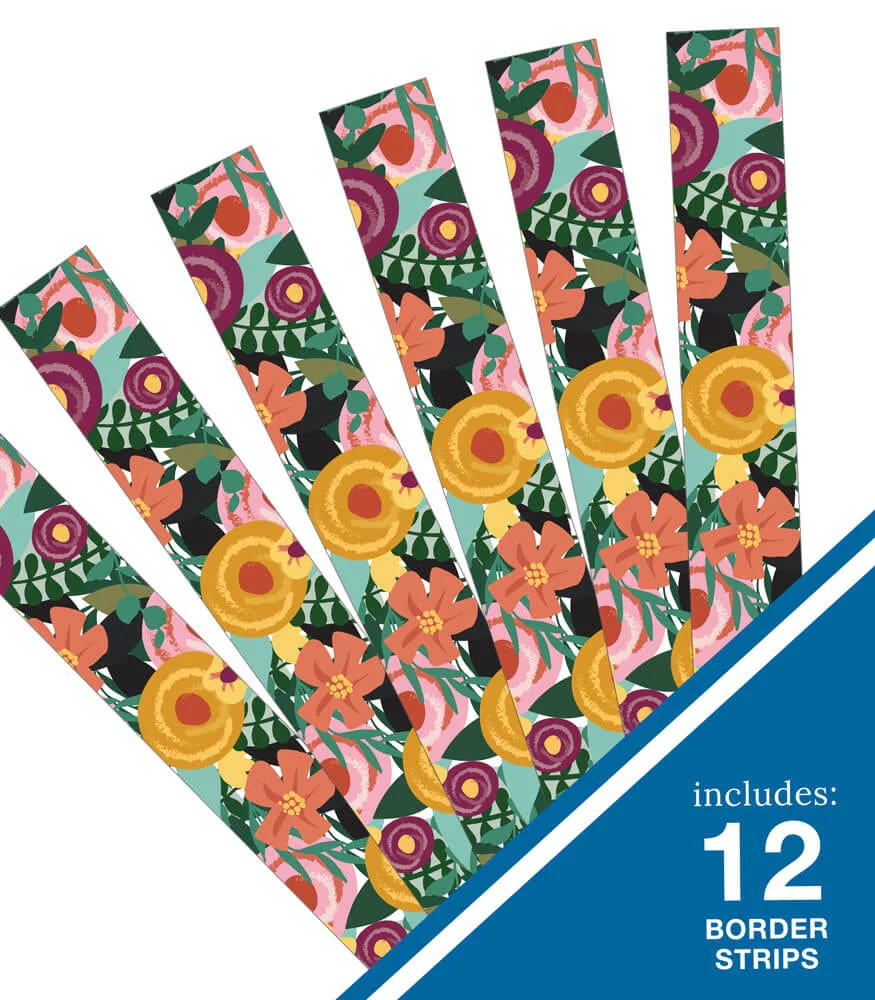 Grow Together Floral Garden Straight Borders - Image 2