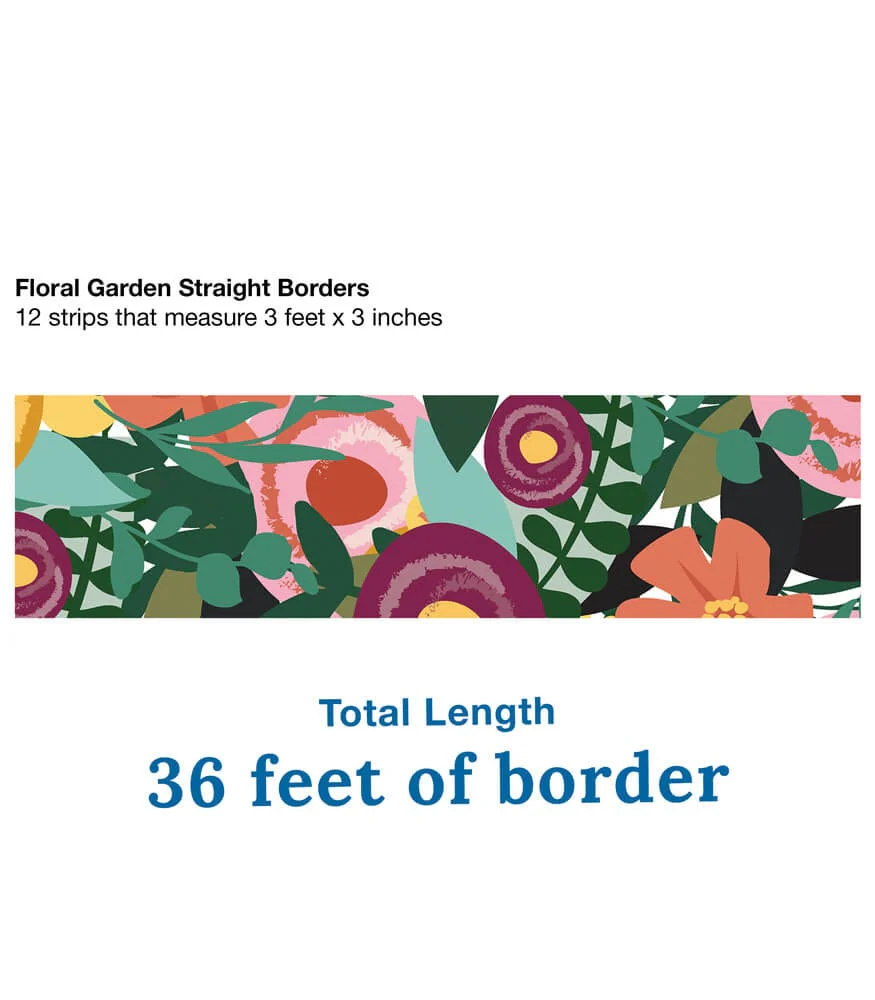 Grow Together Floral Garden Straight Borders - Image 3