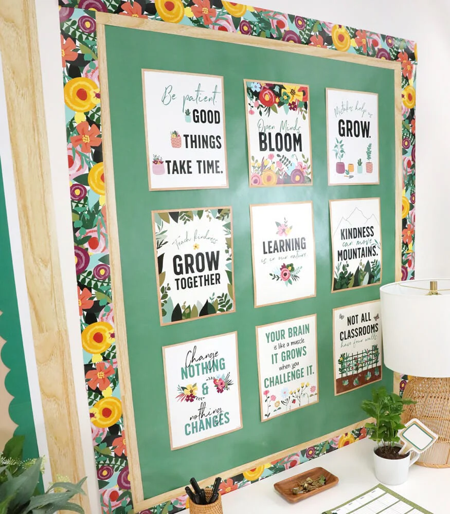 Grow Together Floral Garden Straight Borders - Image 5