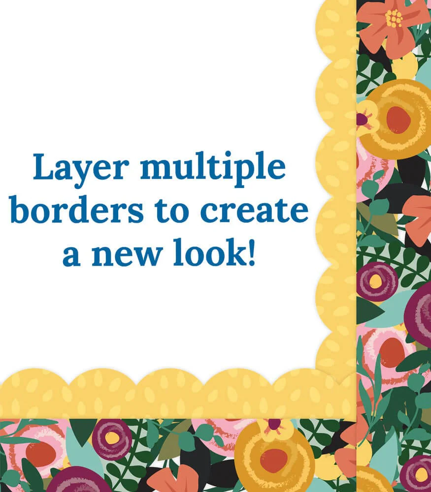 Grow Together Floral Garden Straight Borders - Image 6