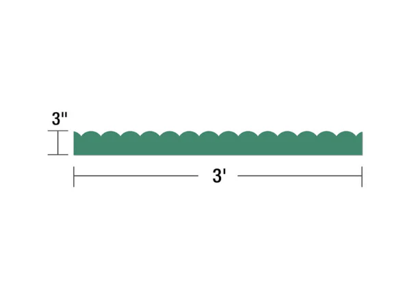 Grow Together Jade Green Scalloped Borders - Image 6