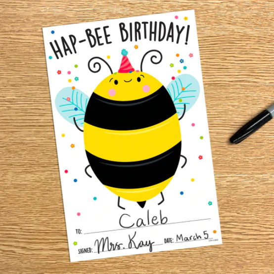 Hap Bee Birthday Busy Bees Awards - Image 4