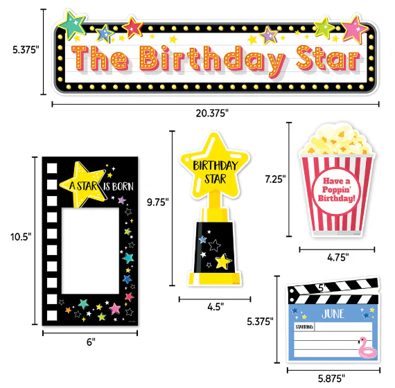Happy Birthday Mini Bulletin Board - Image 3