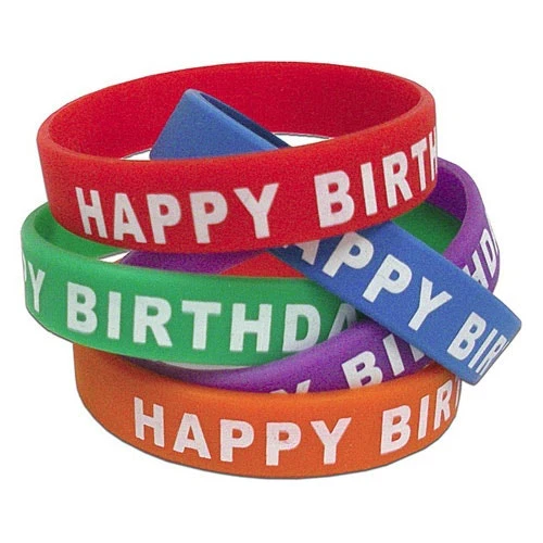 Happy Birthday Wristbands