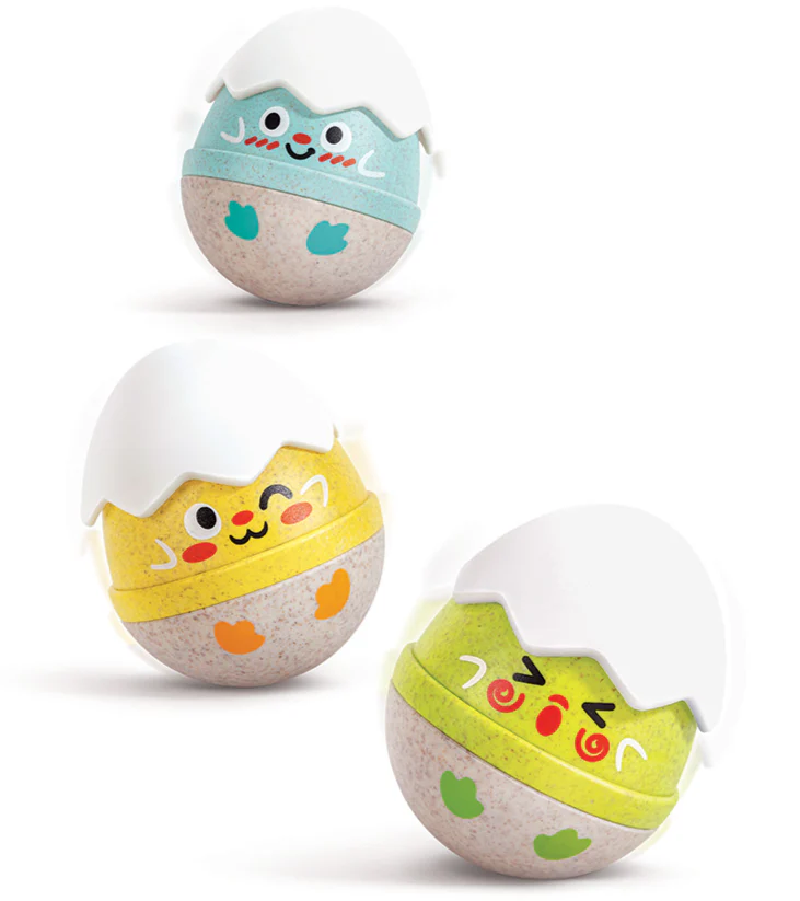 Happy Hatchlings Wobble Rattles by Hape - Image 2