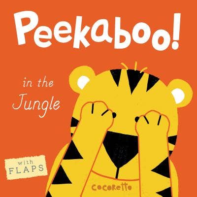 In the Jungle Peekaboo Board Book