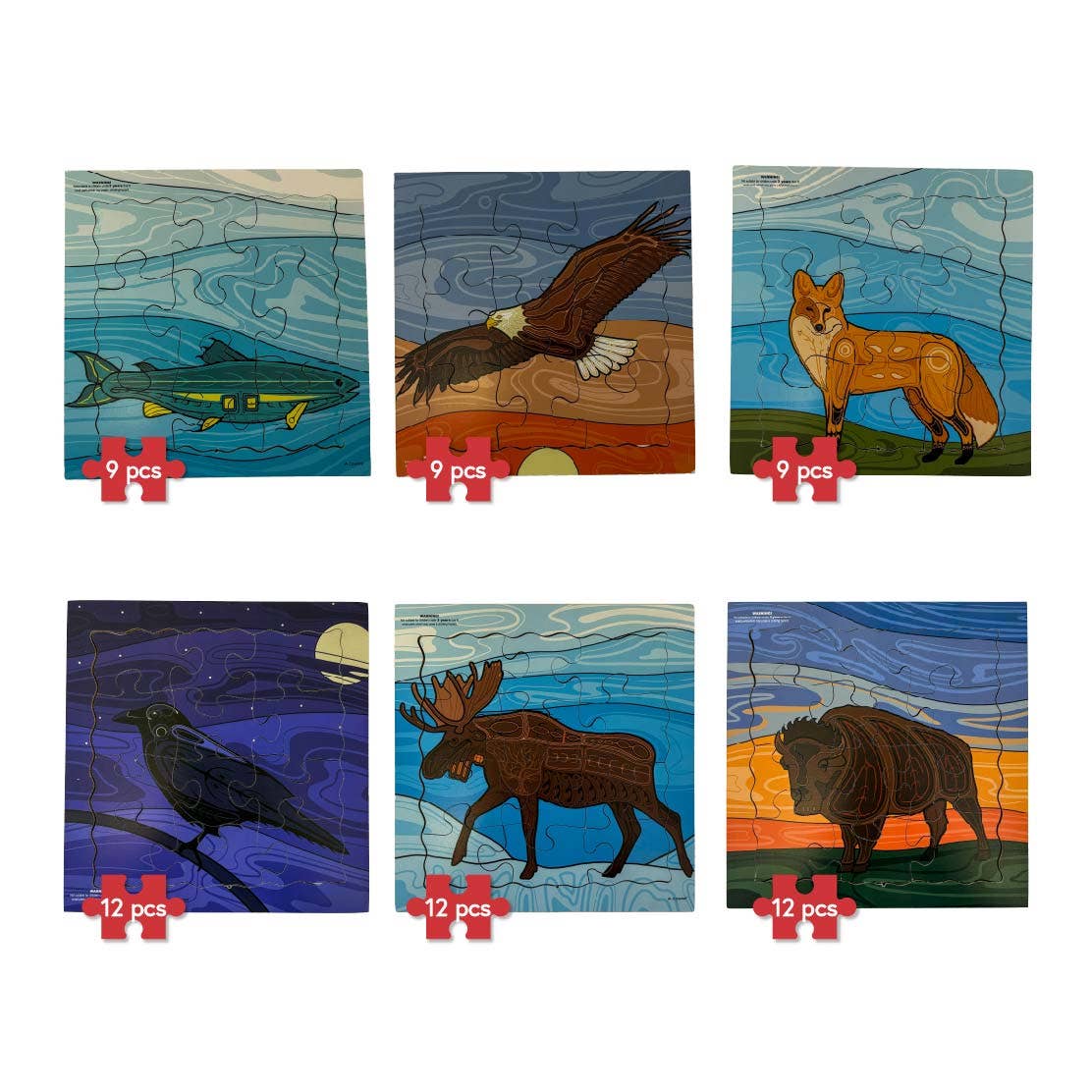 Indigenous Animals Puzzle Set 2 - Image 2