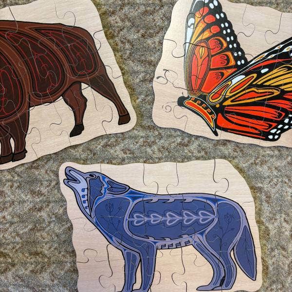 Indigenous Midi Floor Puzzle Set 3x15 piece - Image 4
