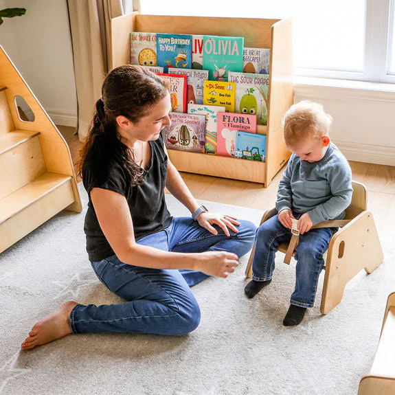 Stackable Infant Chair with Belt 6in - Image 3