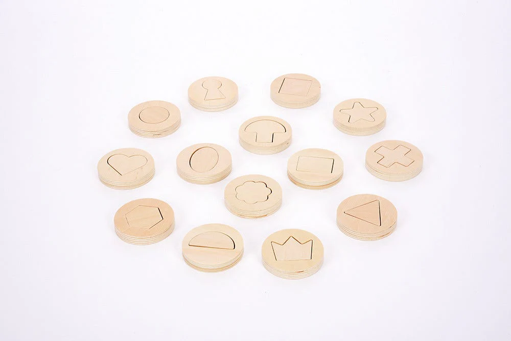 Inside Outside Wooden Shapes - Image 3