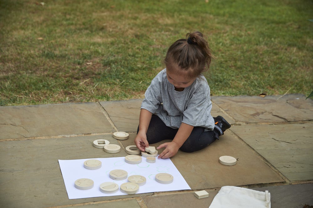 Inside Outside Wooden Shapes - Image 4