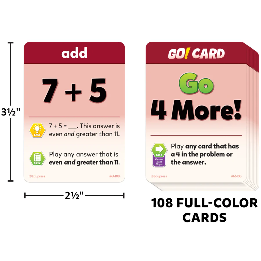 Its GO Time Addition and Subtraction - Image 4