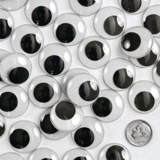 Jumbo 22Mm Black Wiggly Eyes 300 pcs - Image 4