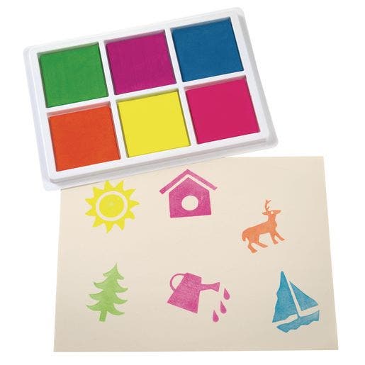 Jumbo Neon Classroom Stamp Pad - Image 3