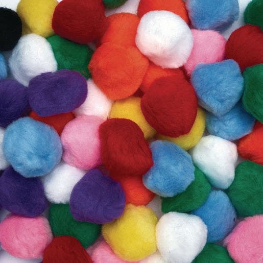 Jumbo Pom Pom 2in 50 Pcs