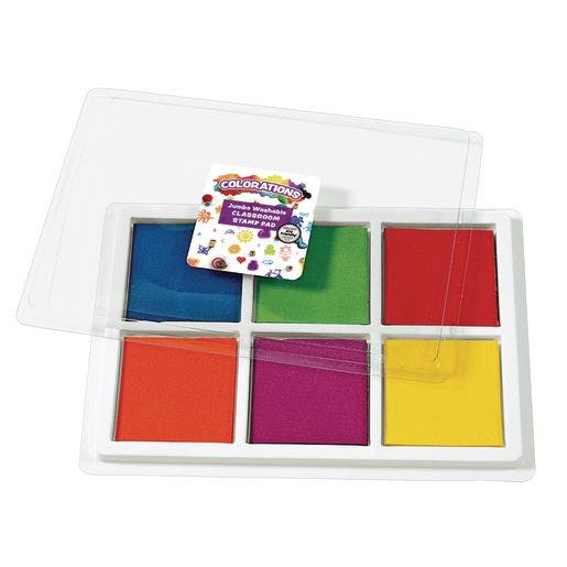 Jumbo Rainbow Classroom Stamp Pad