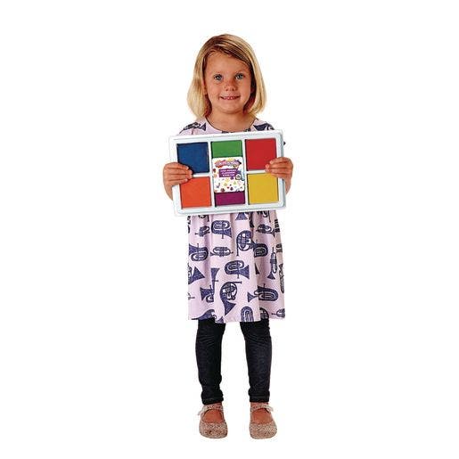 Jumbo Rainbow Classroom Stamp Pad - Image 2