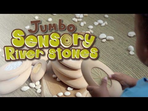 Jumbo Sensory River Stones - Image 6