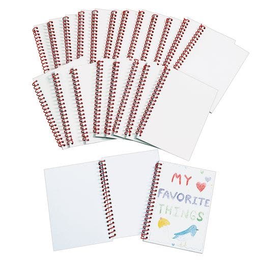 Kid-Size Blank Notebooks Set of 24 - Image 4