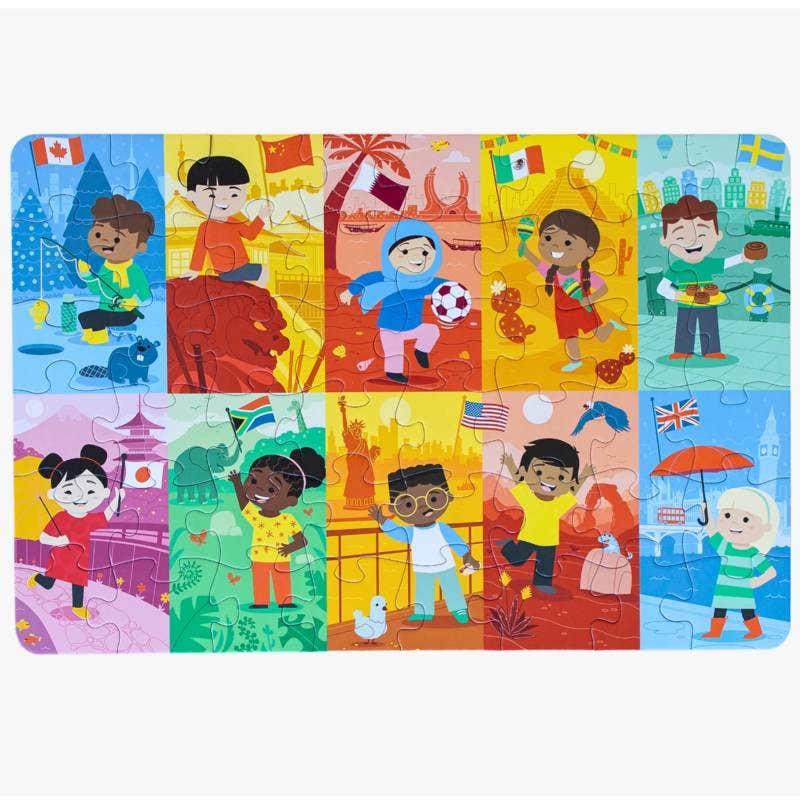 Kids of the World Jumbo Puzzle - Image 2