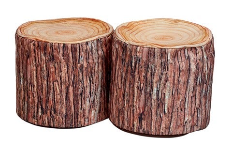 Large Log Seats