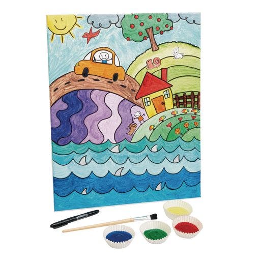 Large Stretched Canvas 16x20in 6pc - Image 2