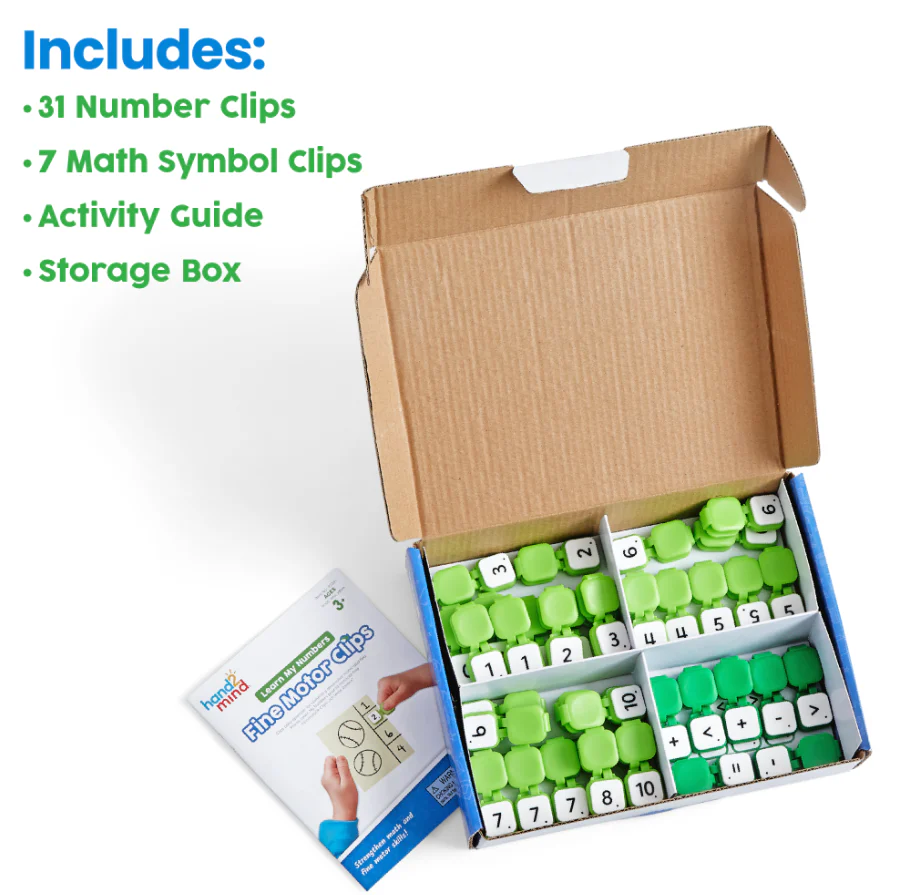 Learn My Numbers Fine Motor Clips - Image 5