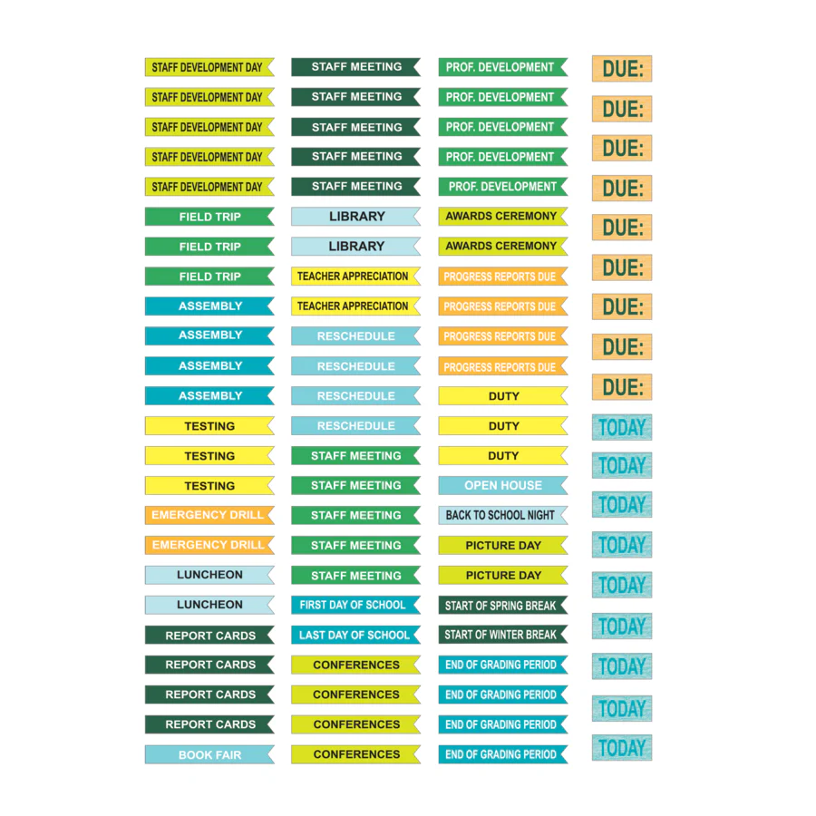Lemon Zest Lesson Planner - Image 4