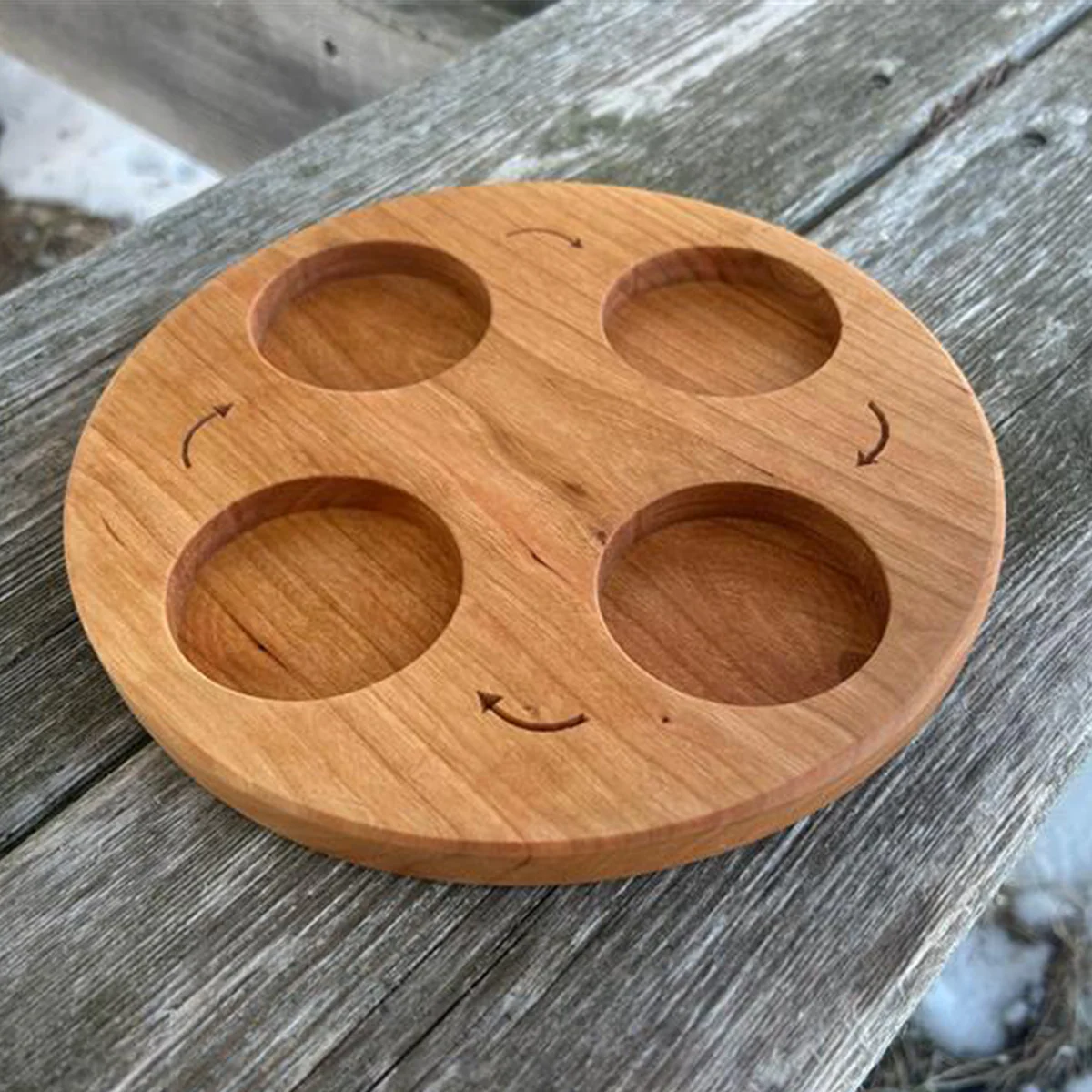 Lifecycle Wooden Tray by Naturally Inspired Play - Image 2