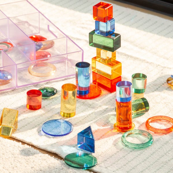Light and Color Toddler Loose Parts STEM Kit - Image 3