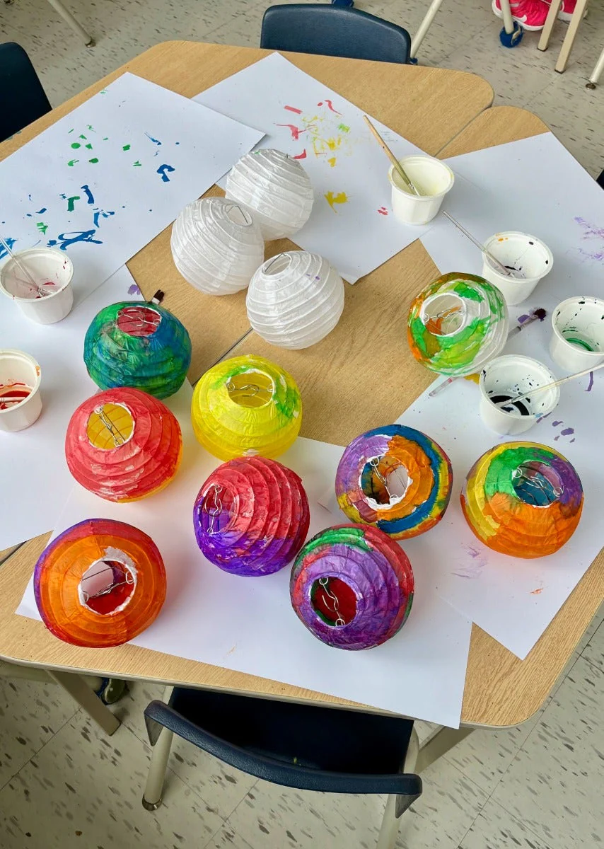 Liquid Watercolor Lanterns Set of 12