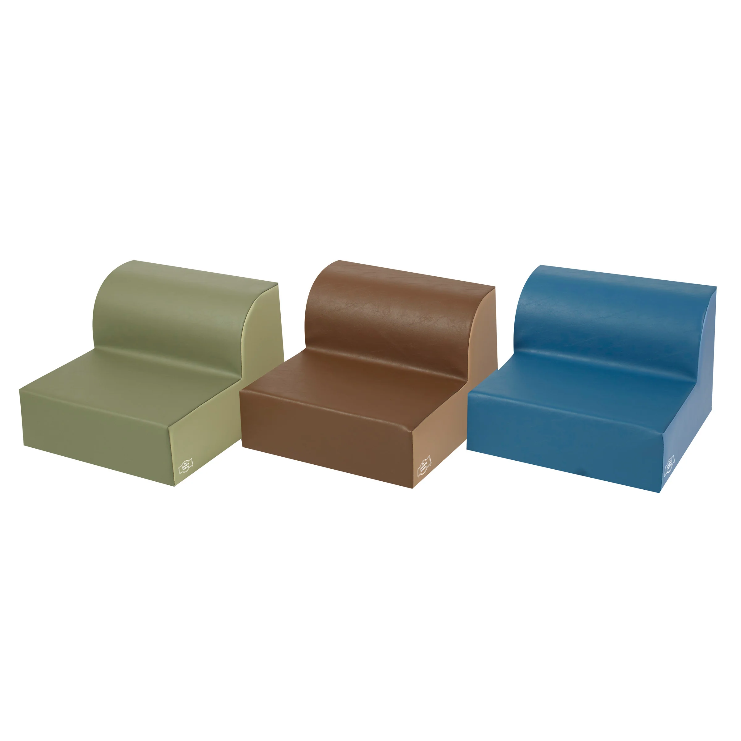 Loungers Set of 3 Woodland 2-Tone - Image 2