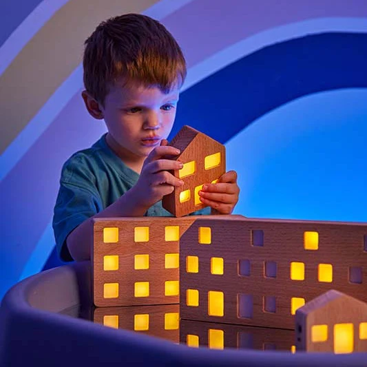 Luminous Community Buildings Set of 5 - Image 2