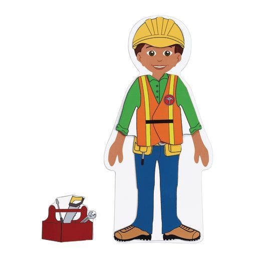 Magnetic Career Dressing Dolls - Image 3