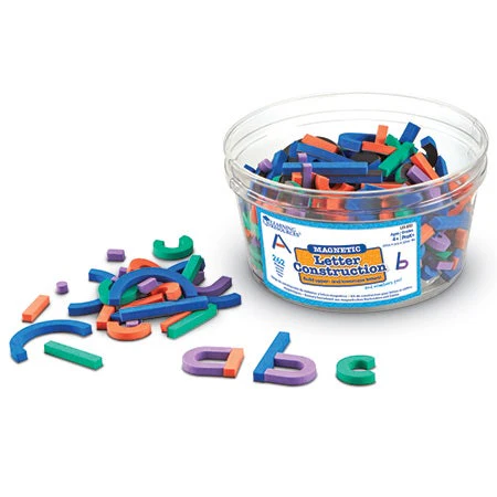 Magnetic Letter Construction