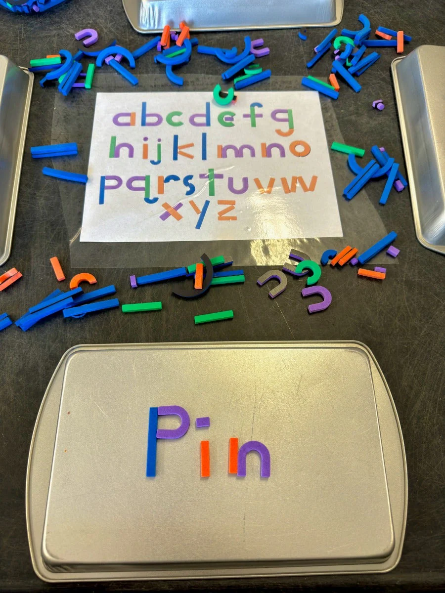 Magnetic Letter Construction - Image 2