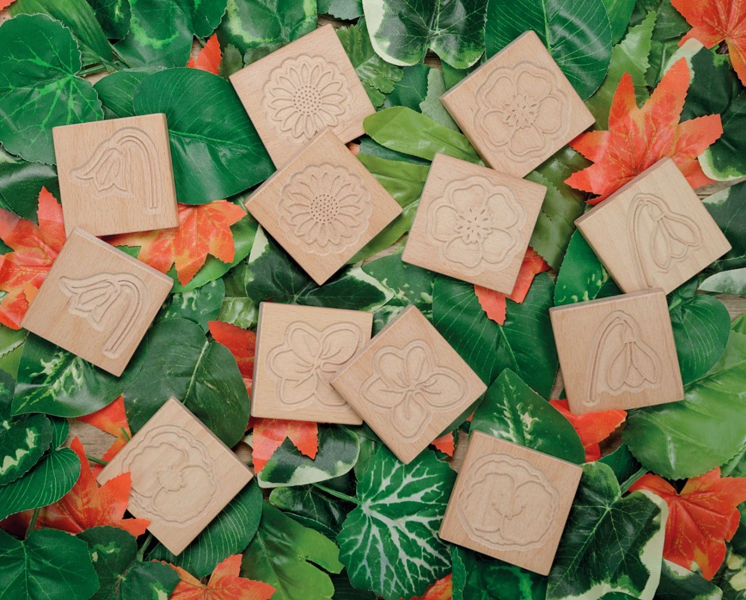 Match Me Sensory Flower Tiles - Image 2