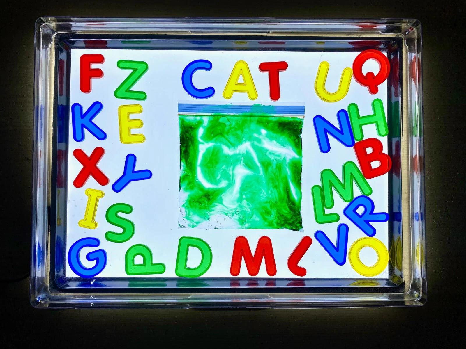 Mini Jars Transparent Letters and Number Set - Image 3