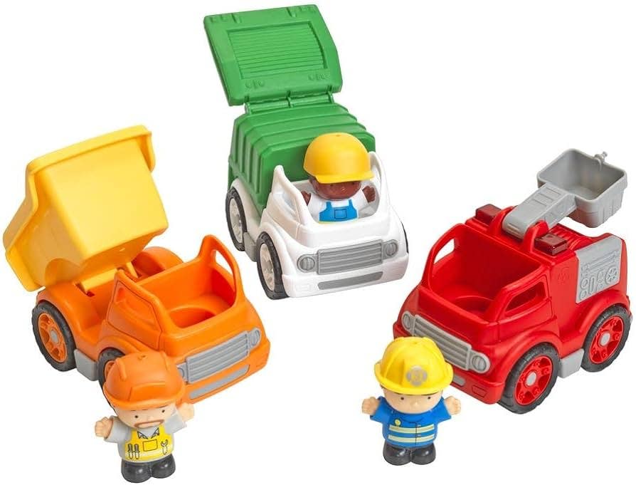 Mini Wheels Combo 3 Vehicles and 3 Figures - Image 2
