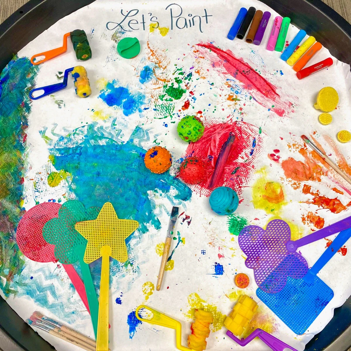 Mix N Match Sensory Dough Balls Set of 4 - Image 2