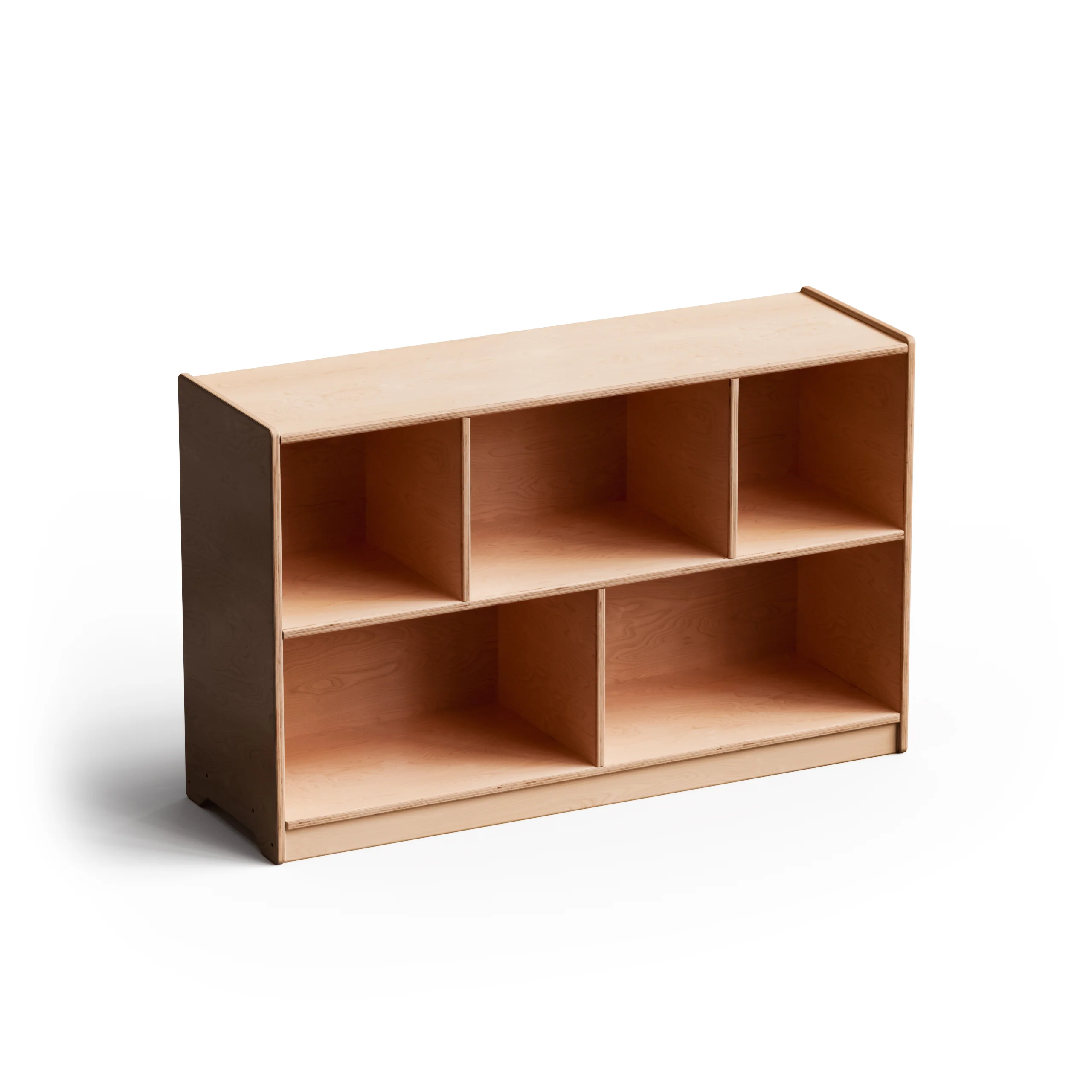 MontShelf One Shelf with Vertical Divider Birch Backed 30 x 48 - Image 4