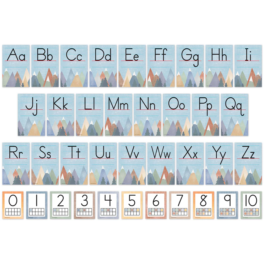 Moving Mountains Alphabet Bulletin Board - Image 2