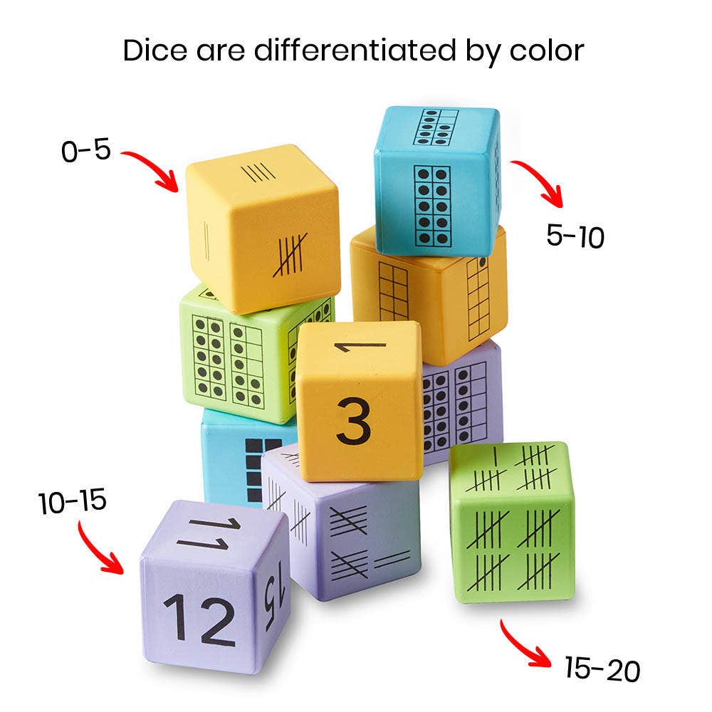 Multiple Representation Foam Dice - Image 2