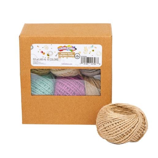Natural Twine 50 Yards 6 Natural Colors - Image 2