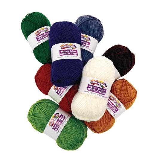 Nature Colors Acrylic Yarn Set Of 8 - Image 4