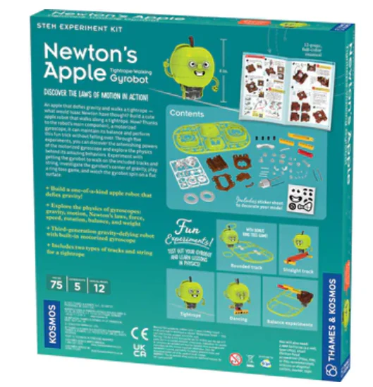 Newtons Apple Tightrope-Walking Gyrobot - Image 5