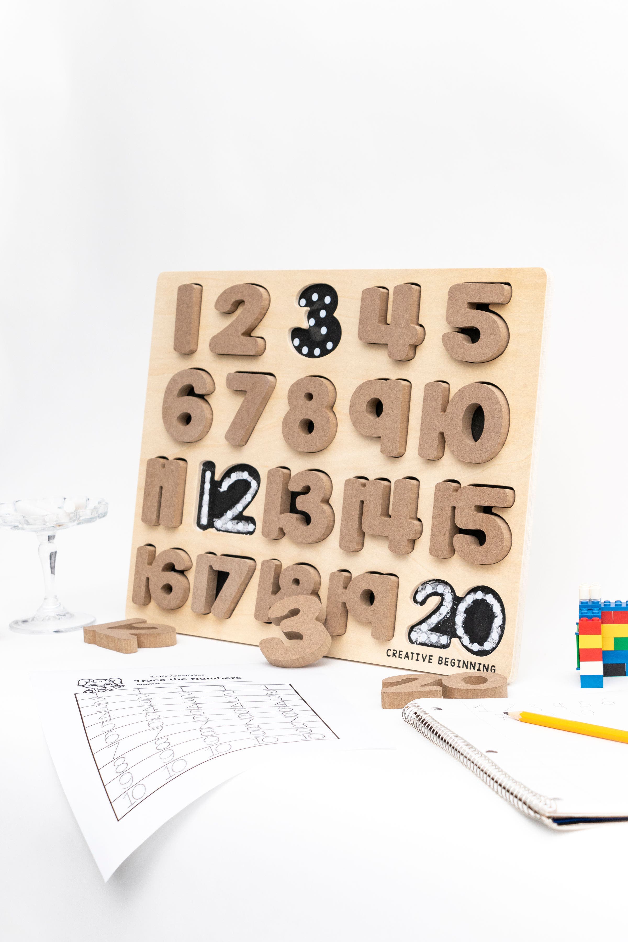 Number Chalkboard Puzzle - Image 3